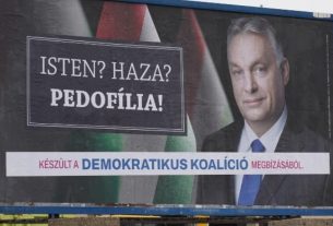 Pedofilozós, orbános plakátkampányt indított a DK